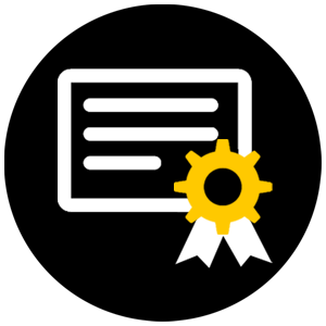 Certifications icon