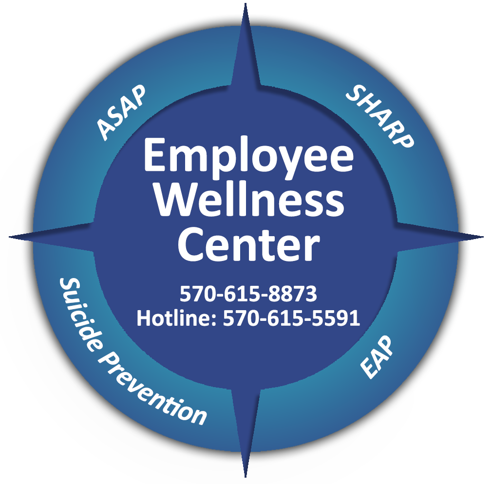 Employee Wellness Center 570-615-8873 Hotline: 570-615-5591 Logo Employee Wellness Center 570-615-8873 Hotline: 570-615-5591 Logo