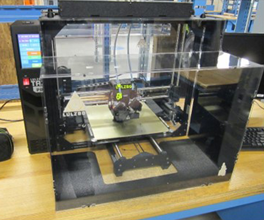 Photo of a Material Extrusion Printer