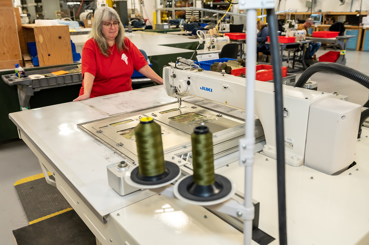 Photo of Fabric sewing machine